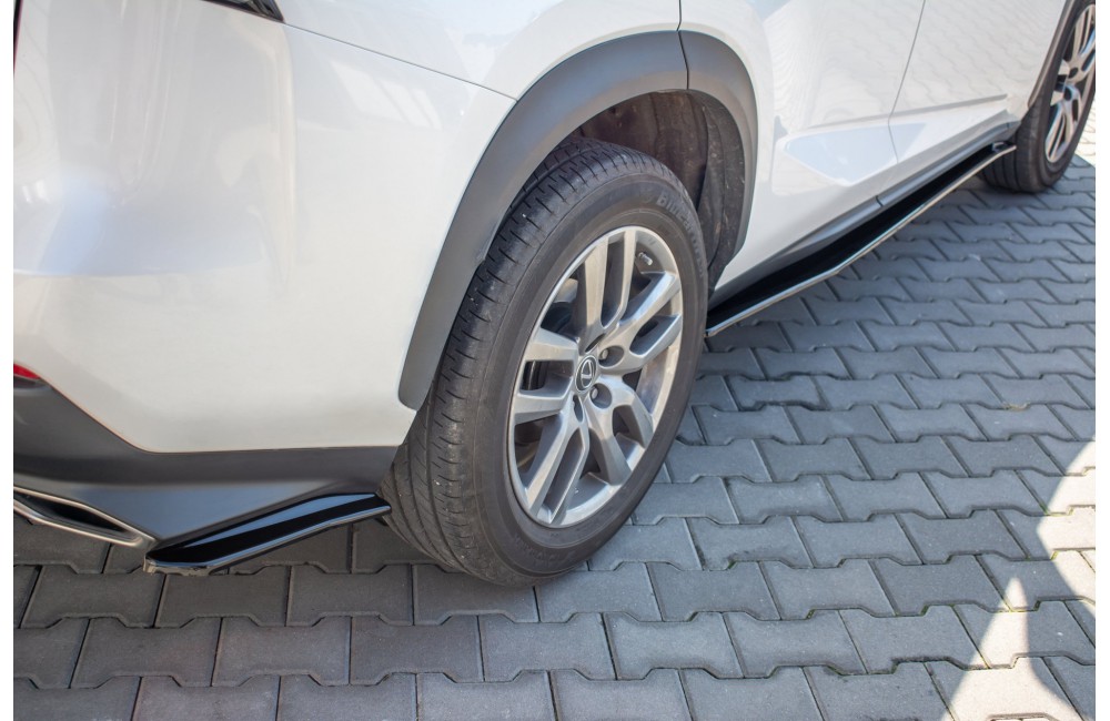 Rear Side Splitters Lexus NX Facelift