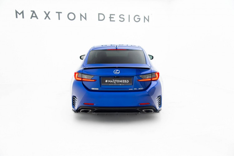 Πίσω Splitter (με κατακόρυφες ράβδους) Lexus Rc Mk1