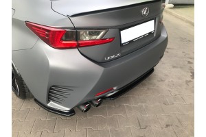 Rear Splitter Lexus Rc Mk1
