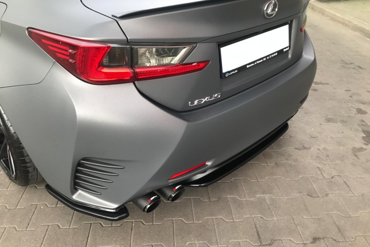 Πίσω Splitter Lexus Rc Mk1