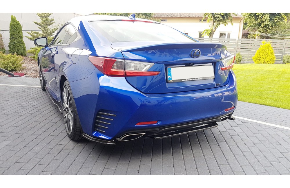 Rear Splitter Lexus Rc Mk1