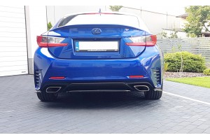 Rear Splitter Lexus Rc Mk1