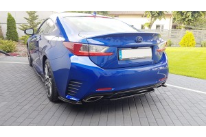Rear Splitter Lexus Rc Mk1