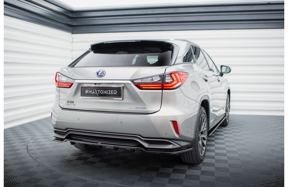 Rear Splitter Lexus RX Mk4 H (with vertical bars)