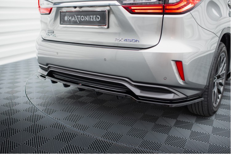 Πίσω Splitter Lexus RX Mk4 H (με κάθετες ράβδους)