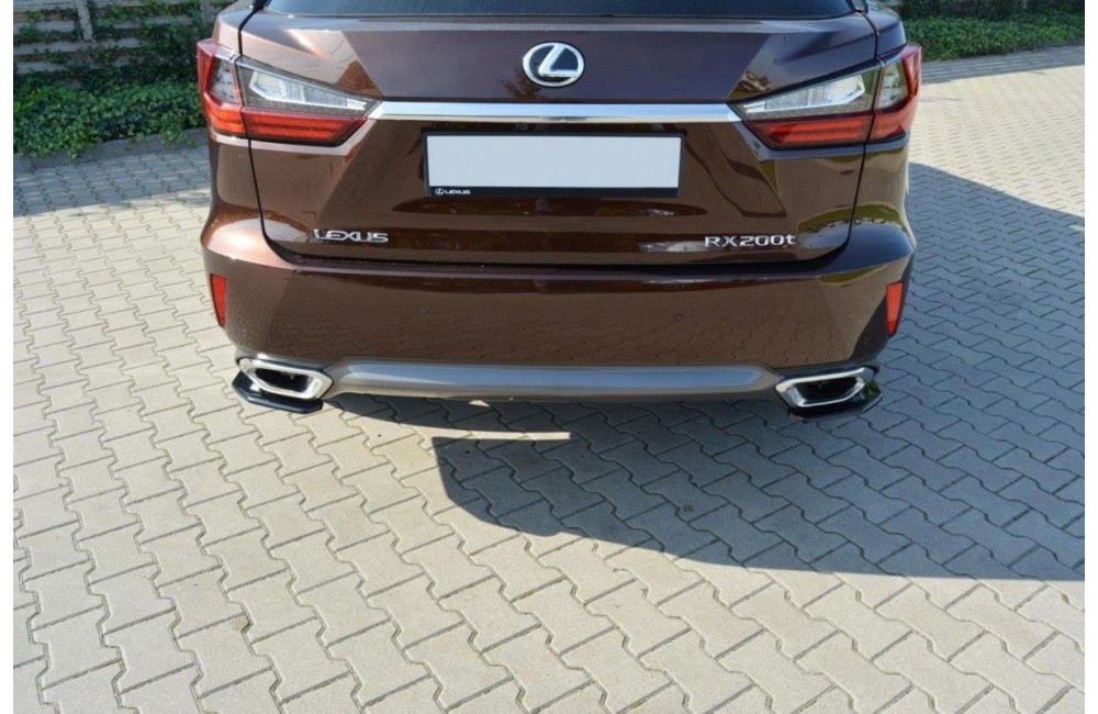 REAR SIDE SPLITTERS Lexus RX Mk4 T