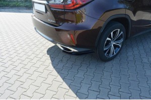 REAR SIDE SPLITTERS Lexus RX Mk4 T