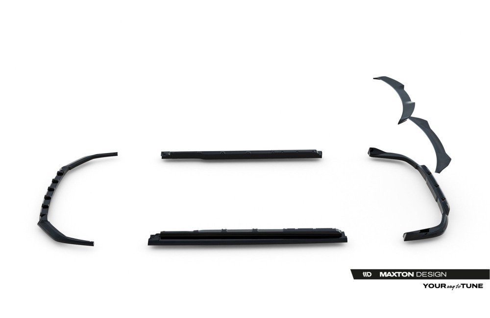 Set of Splitters Lexus RX F-Sport Mk4 Facelift
