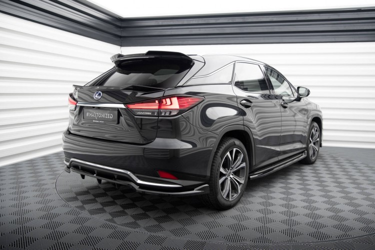 Πίσω splitter (με κατακόρυφες ράβδους) Lexus RX F-Sport Mk4 Facelift