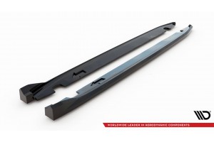 Side Skirts Diffusers Lexus RX Mk4 Facelift (version with OEM step rails)
