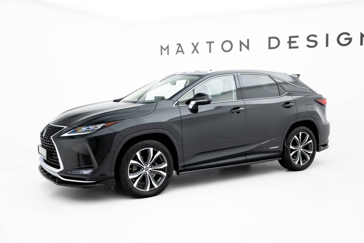 Side Skirts Diffusers Lexus RX F-Sport Mk4 Facelift (version without OEM step rails)