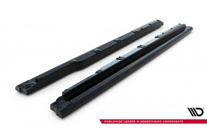 Side Skirts Diffusers Lexus RX Mk4 Facelift (version without OEM step rails)