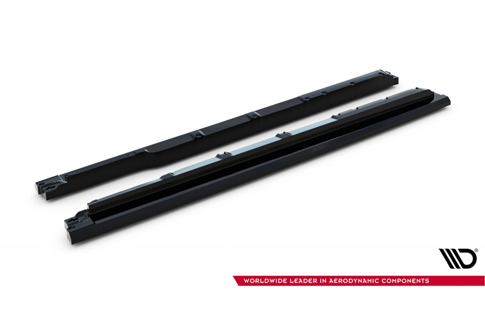 Side Skirts Diffusers Lexus RX Mk4 Facelift (version without OEM step rails)