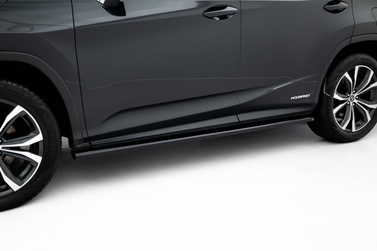 Side Skirts Diffusers Lexus RX F-Sport Mk4 Facelift (version without OEM step rails)