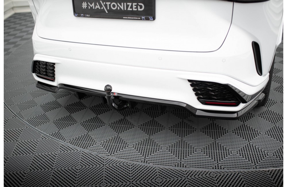 Rear Splitter (with vertical bars) Lexus RX F-Sport Mk5