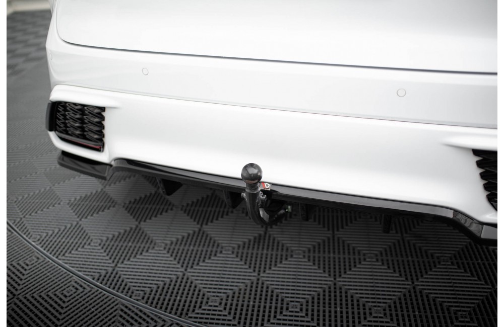 Rear Splitter (with vertical bars) Lexus RX F-Sport Mk5