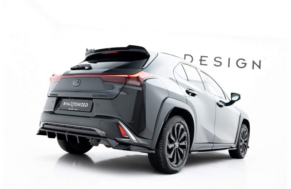 Rear Splitter (with vertical bars) Lexus UX F-Sport Mk1