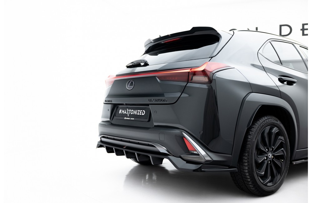 Rear Splitter (with vertical bars) Lexus UX F-Sport Mk1