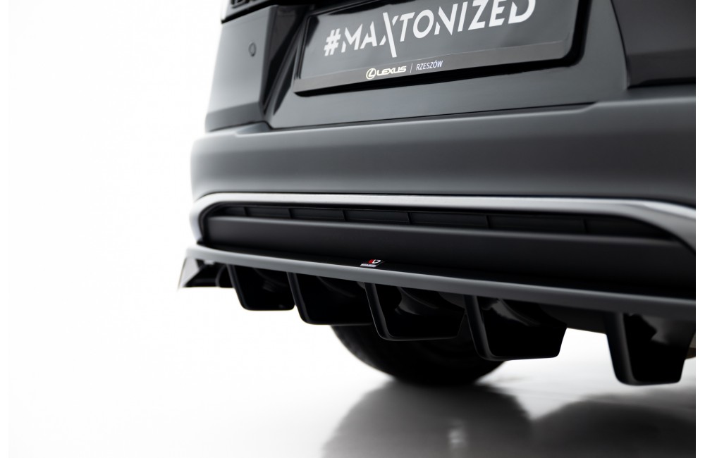 Rear Splitter (with vertical bars) Lexus UX F-Sport Mk1