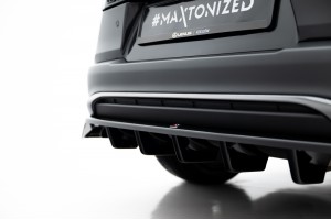 Rear Splitter (with vertical bars) Lexus UX F-Sport Mk1