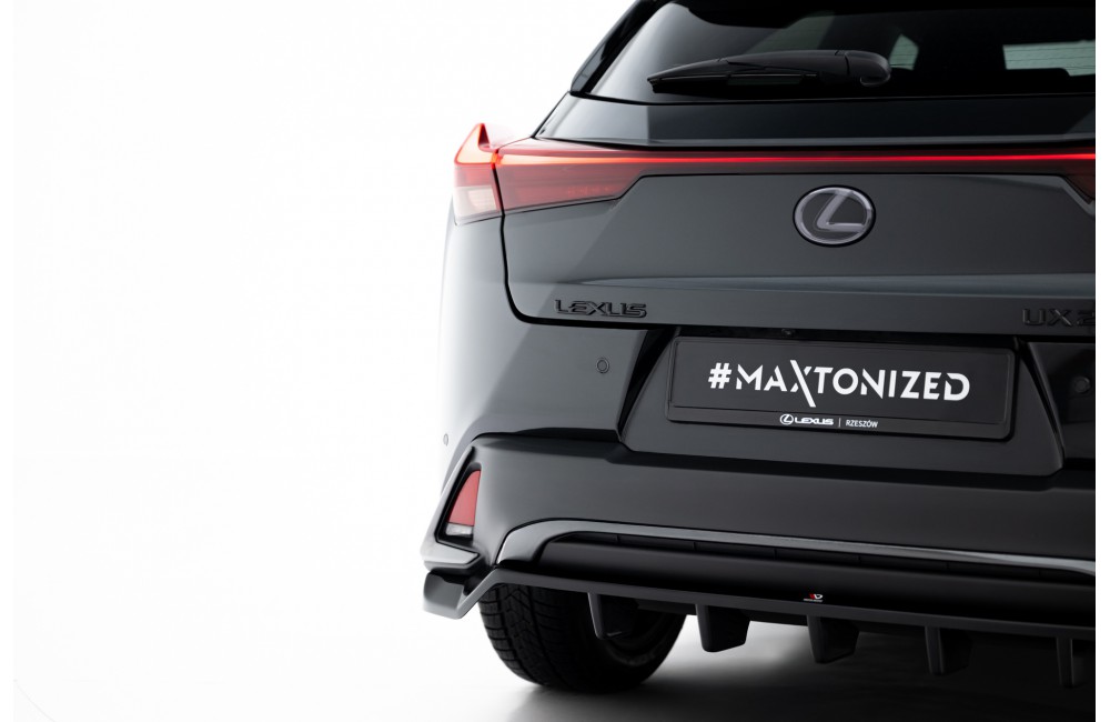 Rear Splitter (with vertical bars) Lexus UX F-Sport Mk1