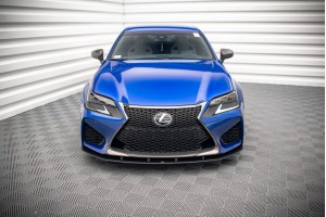 Street Pro Front Splitter Lexus GS F Mk4 Facelift - Black