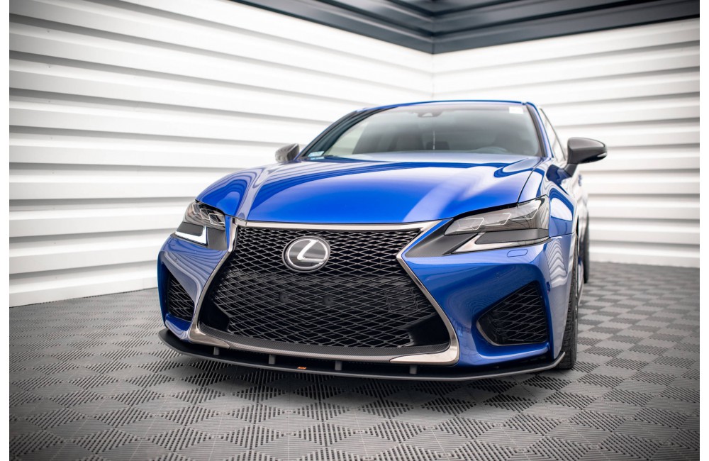 Street Pro Front Splitter Lexus GS F Mk4 Facelift - Black
