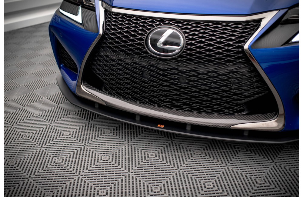 Street Pro Front Splitter Lexus GS F Mk4 Facelift - Black
