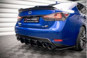 Street Pro Rear Diffuser Lexus GS F Mk4 Facelift - Black