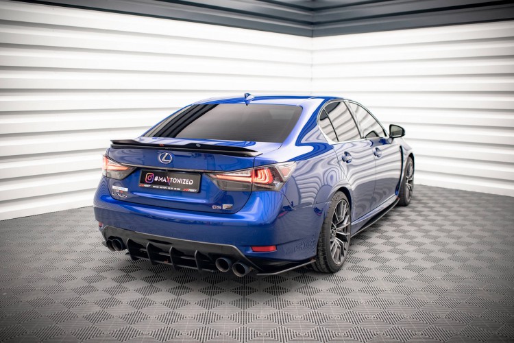 Street Pro Πίσω Πλευρικοί Splitters Lexus GS F Mk4 Facelift