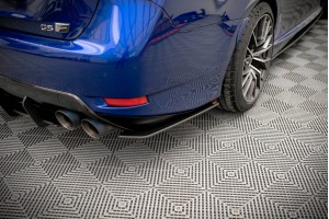 Street Pro Rear Side Splitters Lexus GS F Mk4 Facelift - Black Street Pro Rear Side Splitters Lexus GS F Mk4 Facelift - Black