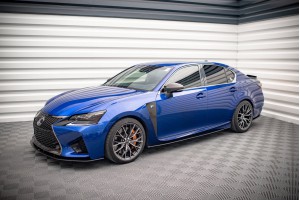 Street Pro Side Skirts Diffusers Lexus GS F Mk4 Facelift - Black Street Pro Side Skirts Diffusers Lexus GS F Mk4 Facelift - Black
