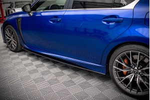 Street Pro Side Skirts Diffusers Lexus GS F Mk4 Facelift - Black Street Pro Side Skirts Diffusers Lexus GS F Mk4 Facelift - Black