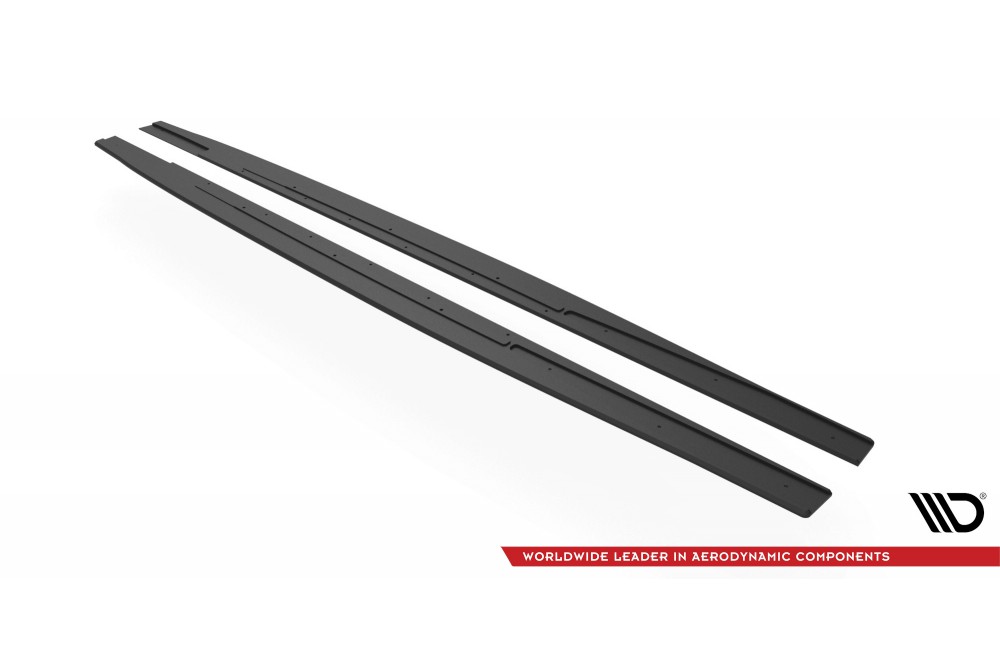 Street Pro Side Skirts Diffusers Lexus GS F Mk4 Facelift - Black Street Pro Side Skirts Diffusers Lexus GS F Mk4 Facelift - Black
