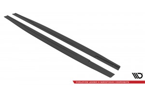 Street Pro Side Skirts Diffusers Lexus GS F Mk4 Facelift - Black Street Pro Side Skirts Diffusers Lexus GS F Mk4 Facelift - Black