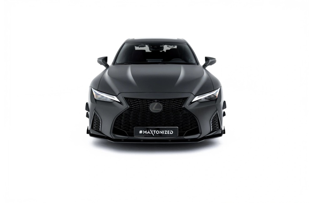 Street Pro Front Splitter + Flaps Lexus IS 500 Mk3 Facelift 2 (XE30)