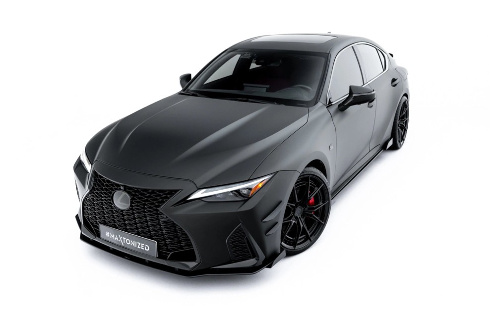 Street Pro Front Splitter + Flaps Lexus IS 500 Mk3 Facelift 2 (XE30)