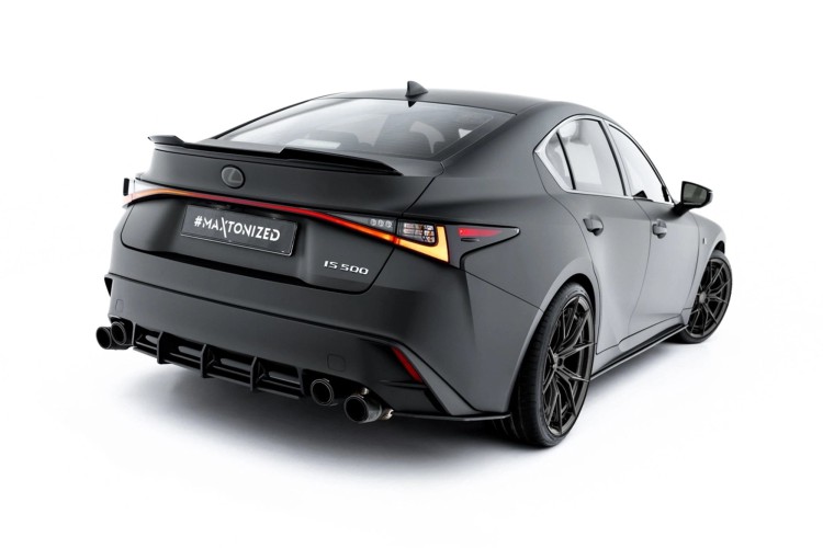 Street Pro Πίσω Πλευρικοί Splitters Lexus IS 500 Mk3 Facelift 2 (XE30)