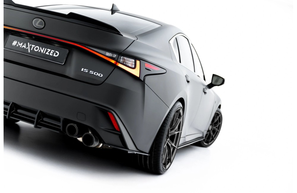 Street Pro Rear Side Splitters Lexus IS 500 Mk3 Facelift 2 (XE30)