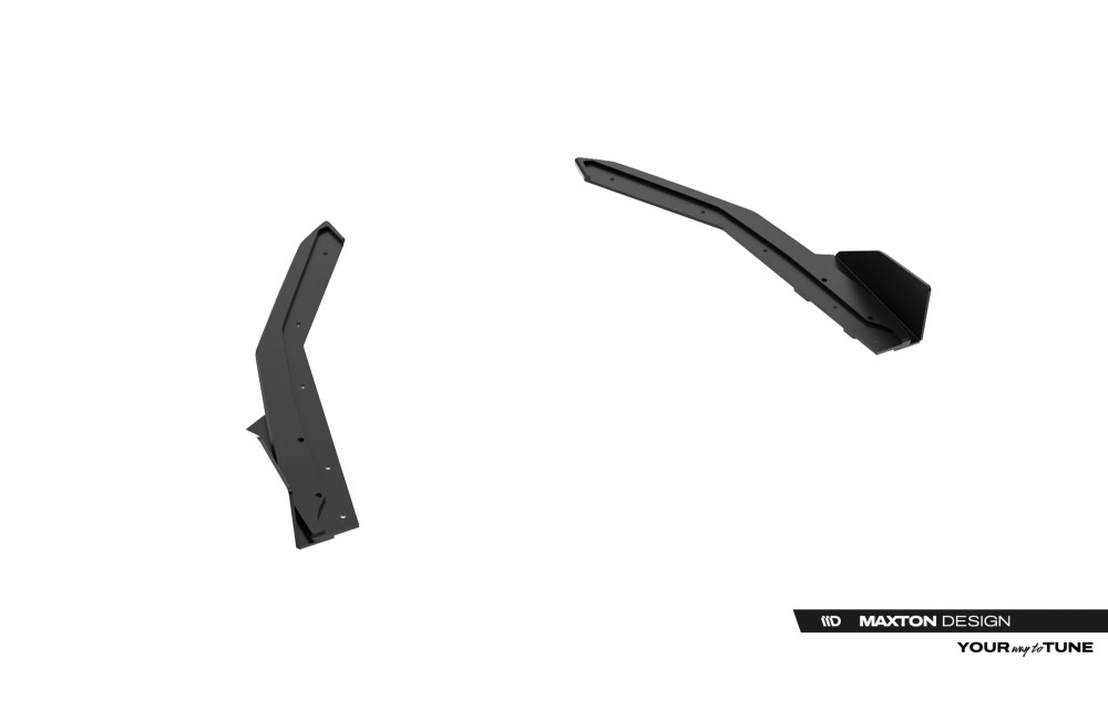 Street Pro Rear Side Splitters + Flaps Lexus IS 500 Mk3 Facelift 2 (XE30)