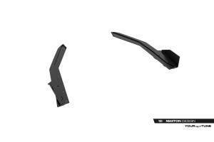 Street Pro Rear Side Splitters + Flaps Lexus IS 500 Mk3 Facelift 2 (XE30)