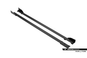 Street Pro Side Skirts Diffusers + Flaps Lexus IS 500 Mk3 Facelift 2 (XE30)