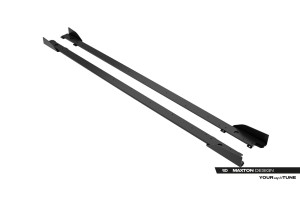 Street Pro Side Skirts Diffusers + Flaps Lexus IS 500 Mk3 Facelift 2 (XE30)