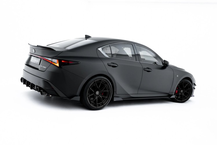 Street Pro Πλευρικές Skirts Diffusers + Flaps Lexus IS 500 Mk3 Facelift 2 (XE30)