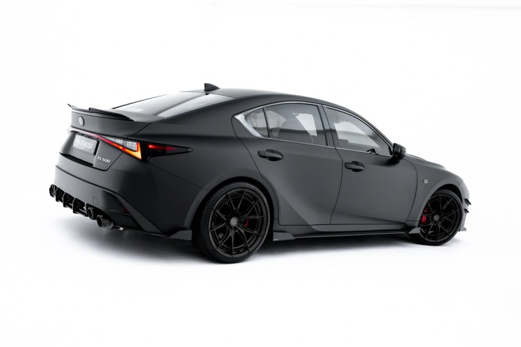 Street Pro Πλευρικές Skirts Diffusers + Flaps Lexus IS 500 Mk3 Facelift 2 (XE30)
