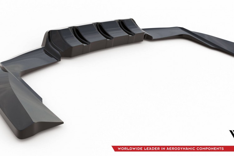 Πίσω Splitter (με κατακόρυφες ράβδους) Land Rover Range Rover Sport SVR Mk2