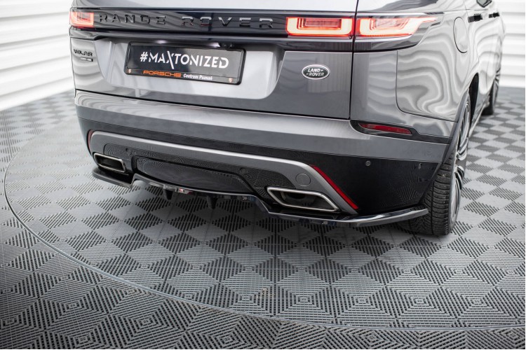 Πίσω Splitter (με κατακόρυφες ράβδους) V.1 Land Rover Range Rover Velar R-Dynamic Mk1