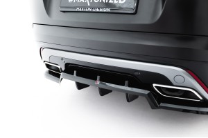 Rear Splitter (with vertical bars) V.3 Land Rover Range Rover Velar R-Dynamic Mk1