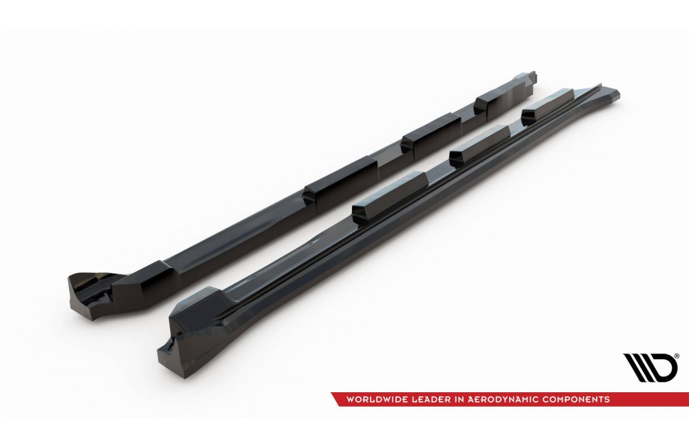Set of Splitters Land Rover Range Rover Velar R-Dynamic Mk1 (The kit is compatible with the towbar)
