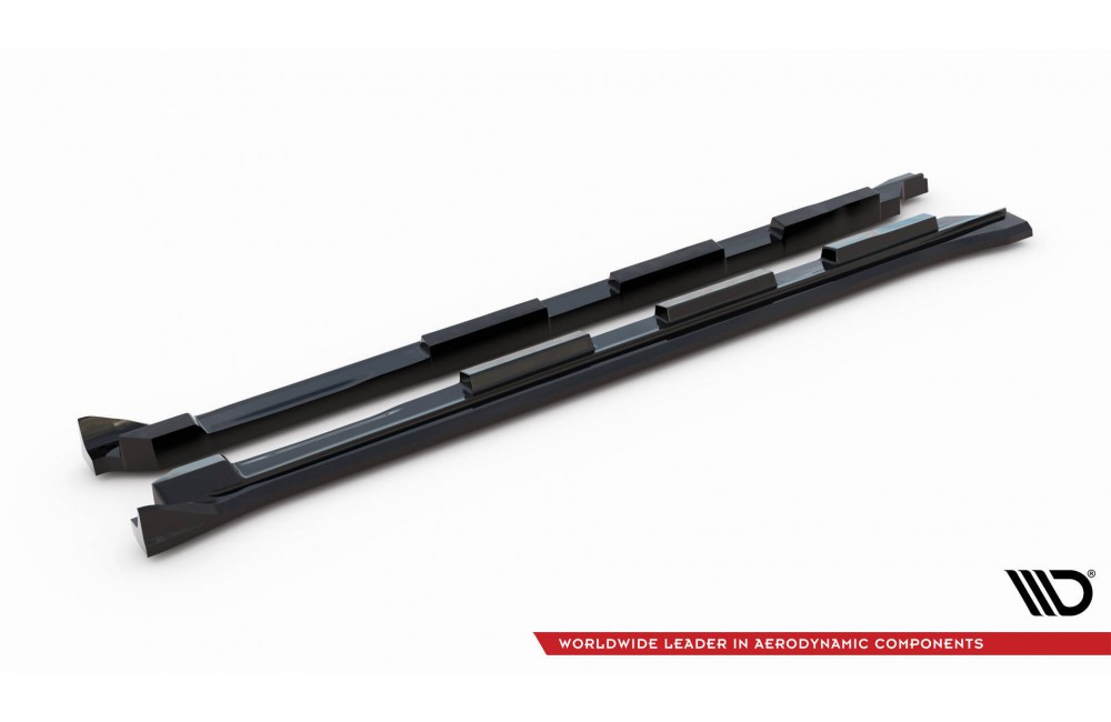 Set of Splitters Land Rover Range Rover Velar R-Dynamic Mk1 (The kit is compatible with the towbar)